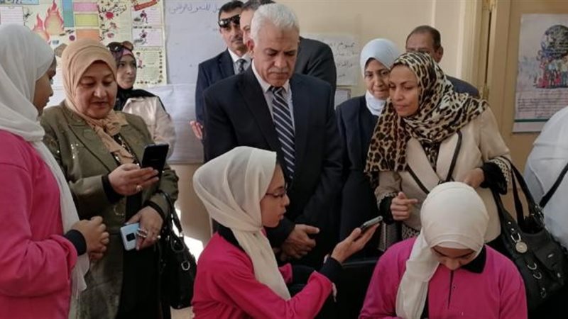 جولة مدير تعليم القاهرة