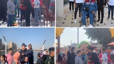 بالصور .. وزارة الداخلية تشارك المواطنين الإحتفال باليوم العالمى للأشخاص ذوى الإعاقة