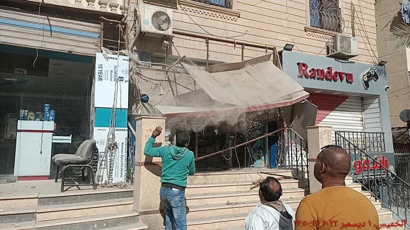 رفع الإشغالات والتعدي