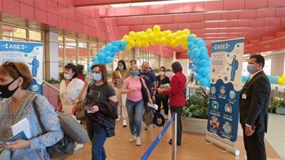 مطار شرم الشيخ يستقبل أولى رحلات شركة ”إير أستانا” من كازاخستان