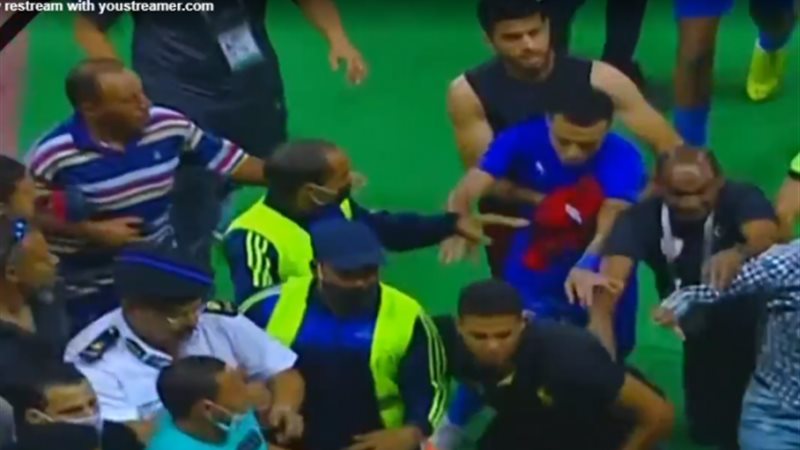 خناقة الزمالك والمصري