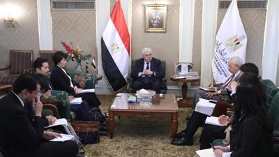 وزير التعليم العالي يبحث آليات التعاون في مجالات التعليم العالي مع هيئة الجايكا اليابانية