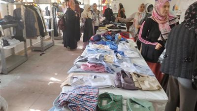 مجموعة نوادي روتاري تقيم معرضًا خيريًا للملابس لصالح طلاب جامعة حلوان