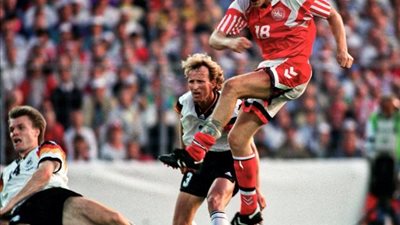 ذكريات اليورو.. الديناميت الدنماركي يقهر الجميع ويتوج بطلا لعام 1992
