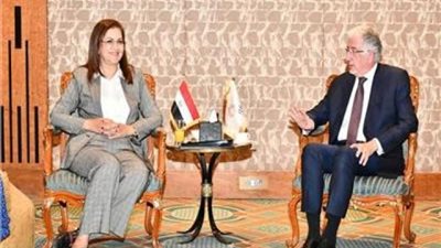 وزيرة التخطيط تلتقي الرئيس التنفيذي للمؤسسة الدولية الإسلامية لبحث تعميق التعاون