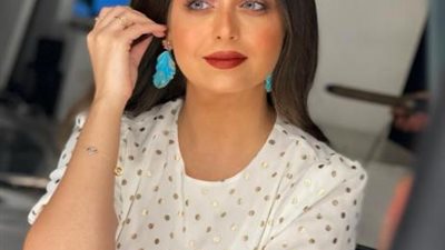 هبة مجدى بإطلالة ملائكية فى أحدث ظهور لها