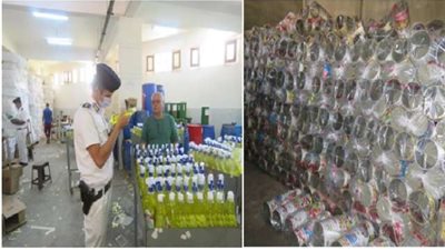 شرطة البيئة والمسطحات توجه ضربة موجعة لمرتكبى جرائم الغش التجارى