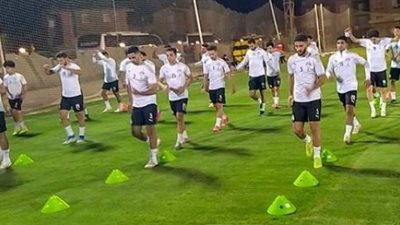 المنتخب الأولمبي يختتم تدريباته استعدادا لودية جنوب إفريقيا