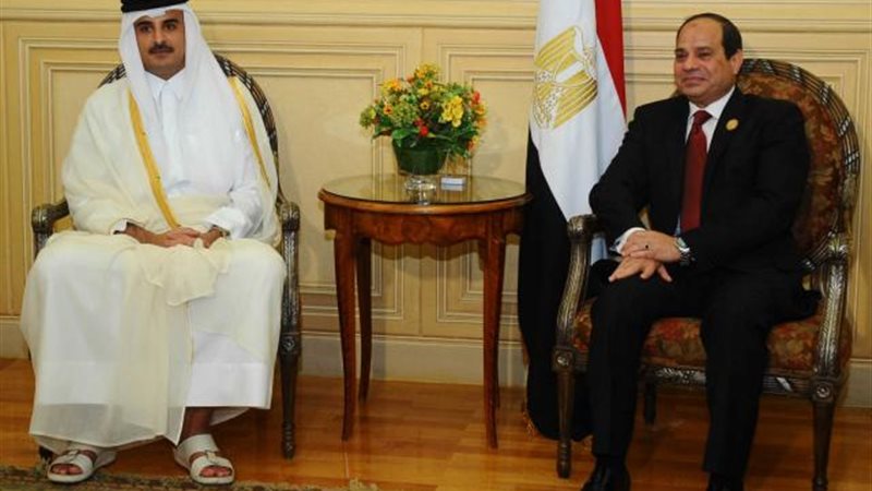 الرئيس السيسي و تميم