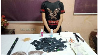 ضبط شخص لقيامه بتصنيع وترويج مادة الإستروكس المخدر بالقاهرة