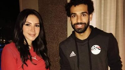 زوجة يوسف الشريف تهنىء محمد صلاح بعيد ميلاده: دايما مشرفنا