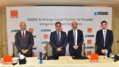 أورنچ مصر توقع اتفاقية مع سوديك لتقديم منظومة متكاملة للحلول الذكية
