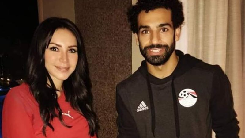 إنجي علاء ومحمد صلاح