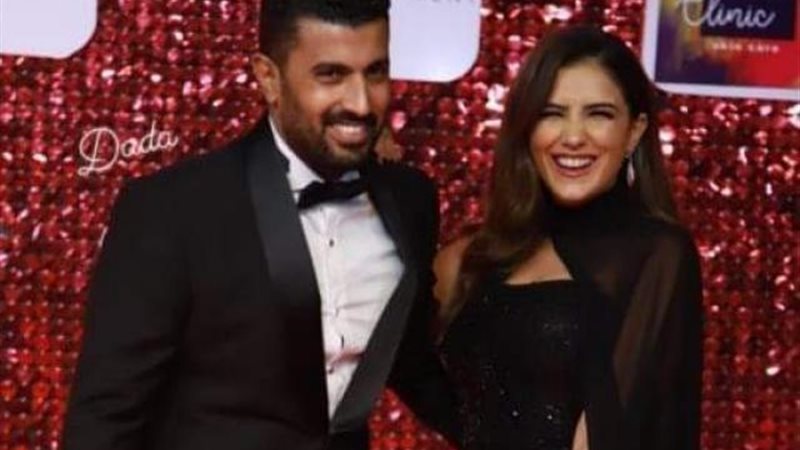محمد سامي وزوجته