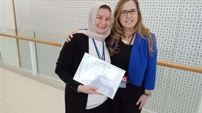 «هالة سالم» تحصد جائزة أفضل بحث بالمؤتمر الدولي للوكالة الدولية للطاقة الذرية