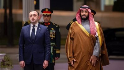 تفاصيل لقاء ولي العهد السعودي ورئيس وزراء جورجيا في الرياض