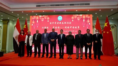 الجامعة المصرية الصينية تشارك في احتفالية السفارة بعيد الربيع الصيني