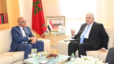 وزير التعليم العالي يلتقي بنظيره المغربي لبحث سُبل التعاون المُشترك