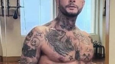 أحمد الفيشاوي من الجيم ويعلق :وحش الكريسماس