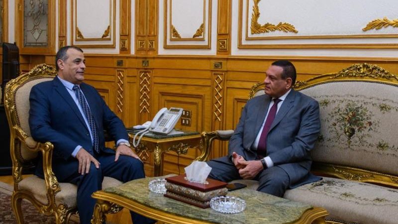 وزيرا الإنتاج الحربي
