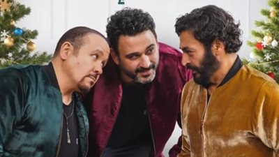 اكرم حسني يروج لأغنيه الجديدة ”السهر والانبساط”