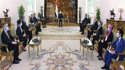 تفاصيل اجتماع السيسي مع ممثلي شباب القضاة المتميزين