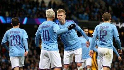 السيتي يتقدم على ليدز بهدف ستيرلينج بالشوط الأول