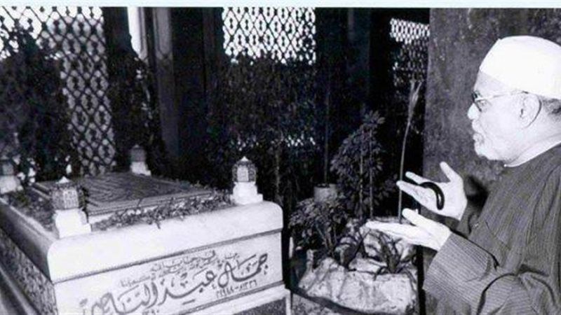 الشيخ الشعراوى يزور