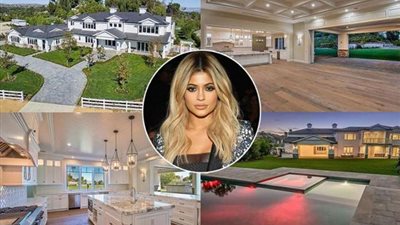 مومياوات وعناكب وهياكل عظمية.. منزل كايلى جينر يحوي أغلى ديكورات الهالوين