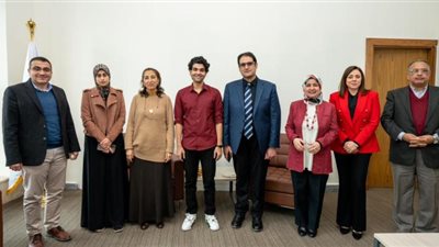 جامعة مصر للمعلوماتية تستقبل وكيل كلية Telfer لإدارة الأعمال بـ University of Ottawa بكندا