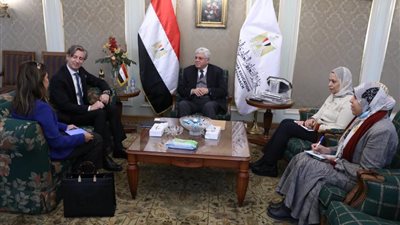 وزير التعليم العالي يستقبل ممثل برنامج الأمم المتحدة الإنمائي في مصر