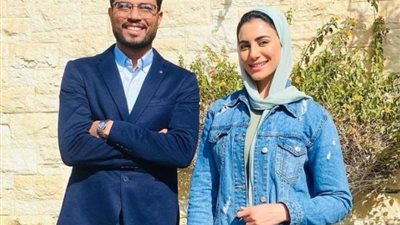 ولاء الشريف من كواليس مسلسل ”جروب الدفعة”