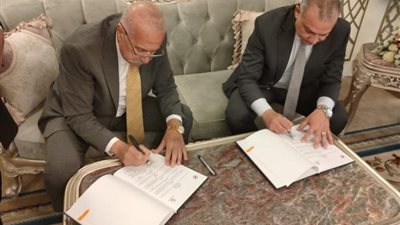 توقيع بروتوكول تعاون بين صندوق التنمية الحضرية ونادي مستشاري هيئة قضايا الدولة