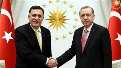 كواليس لقاء السراج وأردوغان بأنقرة