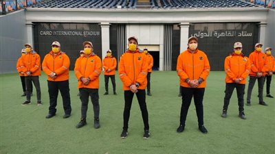 إنتشار رجال الأمن بإستاد القاهرة لإستقبال جماهير قمة الزمالك والأهلي