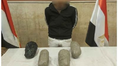 ضبط كمية من نبات البانجو المخدر بحوزة أحد الأشخاص بالقاهرة