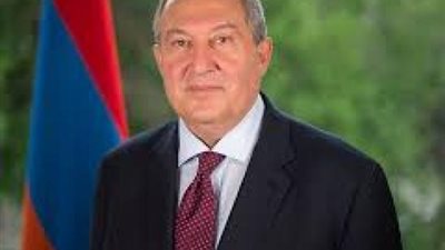رئيس ارمينيا:  تركيا تنفذ عملية تطهير عرقي ضد الأرمن