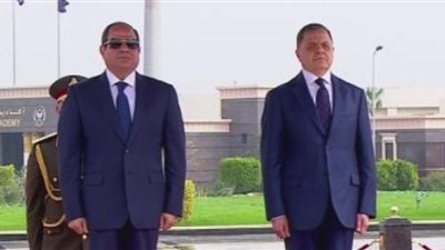 بدء إحتفال وزارة الداخلية بعيد الشرطة ال71 والمقام بأكاديمية الشرطة