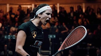 تأهل لاعبة وادى دجلة نوران جوهر إلى نصف نهائي جي بي مورجان للإسكواش