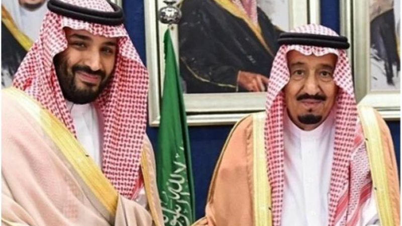 الملك سلمان وولى