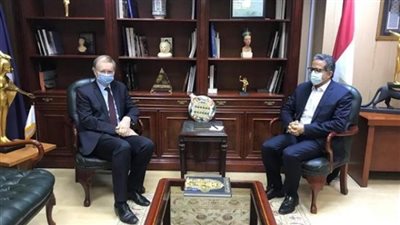 وزير السياحة يبحث مع سفير الاتحاد الأوروبي تعزيز التعاون فى العمل الأثرى والسياحى