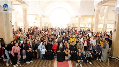 بحضور 1800 طالب.. لقاء إيبارشية طما بطلاب المرحلة الإعدادية