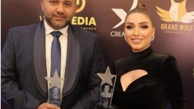 تكريم روجينا عن دورها بـ”انحراف” ورؤوف عبد العزيز أحسن مخرج بملتقى التميز والإبداع العربي (صور)