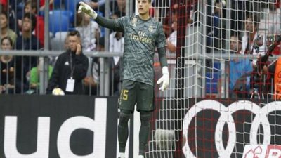 تقارير:فيروس كورونا يصيب حارس مرمى ريال مدريد