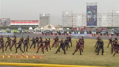 بمناسبة عيد الشرطة ..  إفتتاح معرض مركبات التكنولوجيا الأمنية الرابع بمقر أكاديمية الشرطة