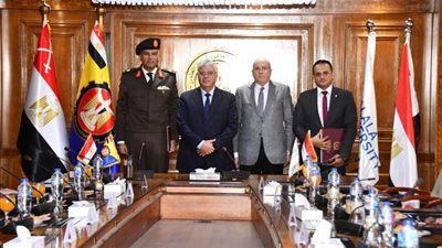 الكلية الفنية العسكرية توقع بروتوكول تعاون مع جامعة الجلالة