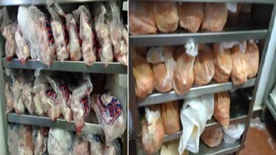 مباحث القاهرة تضبط مطعم بدون ترخيص بداخله دواجن ومواد غذائية غير صالحة للإستهلاك الآدمى