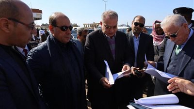 بالصور ..رئيس صندوق التنمية الحضرية ومحافظ جنوب سيناء يتفقدان مشروعات تطوير المناطق الخطرة وغير المخططة بمدينتي أبورديس وأبوزنيمة”