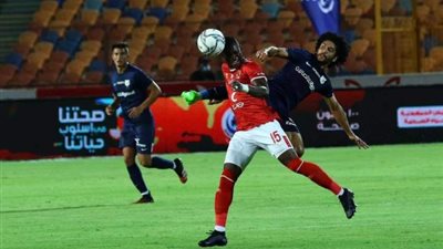 15 دقيقة.. مروان محسن يسجل الهدف الأول للأهلي في شباك إنبي