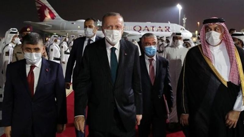 أردوغان وتميم